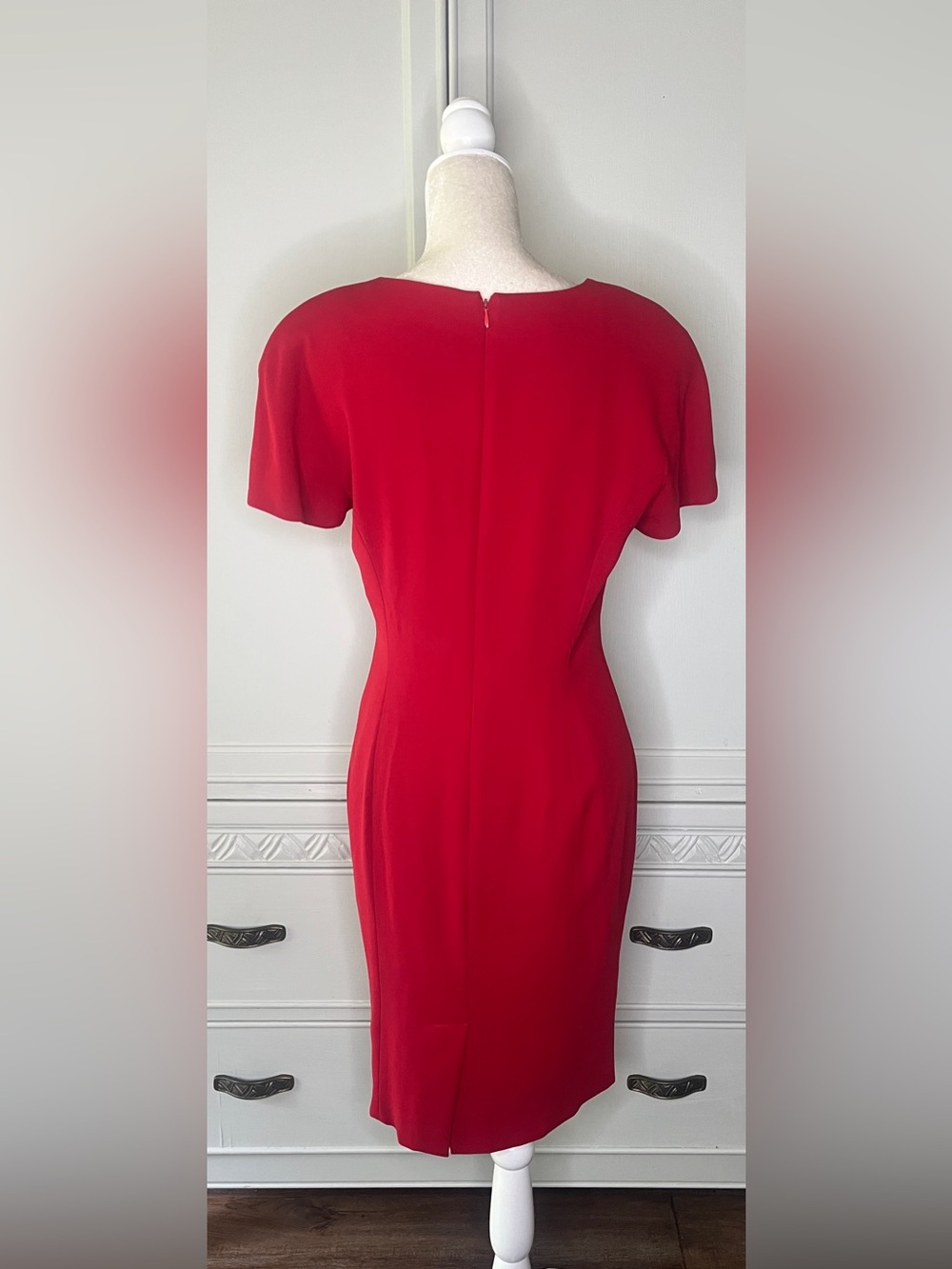 YL by Yair Crimson Midi Sheath Dress - Picture 2 of 2